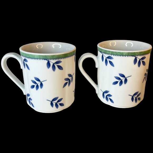 4 New Villeroy And Boch Switch 3 Mugs Set Accent For Castell Cordoba Costa Blue - Picture 7 of 10